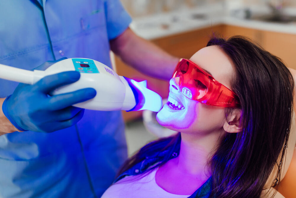 teeth whitening treatment