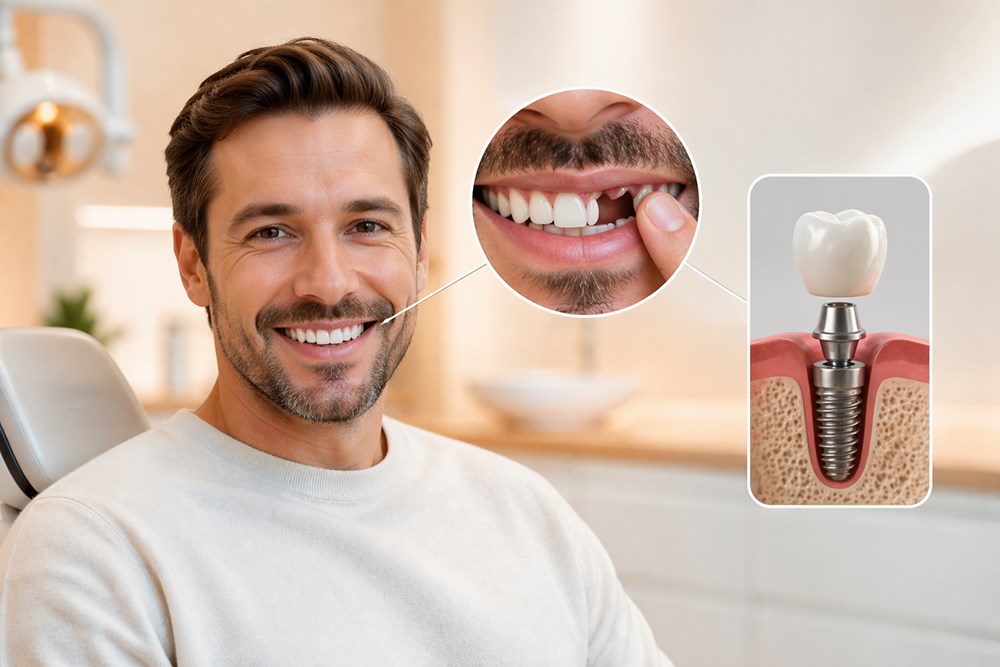 Tooth Implants vs Dentures vs Bridges